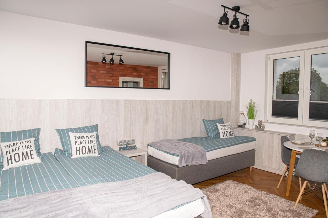 Leborska Kajuta Apartment Lebork Bagian luar foto